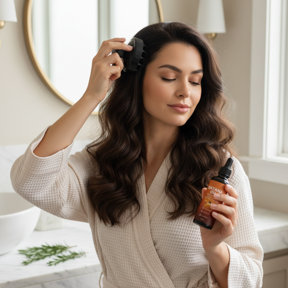 Selfish™ Batana Hair Oil (Growth + Shine)